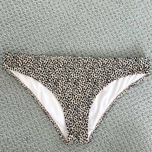 Shade & Shore Leopard Bikini Bottoms